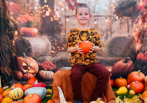 Jesień + przedszkolaki = sesja fotograficzna w gr. XI :)