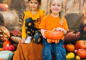 Jesień + przedszkolaki = sesja fotograficzna w gr. XI :)