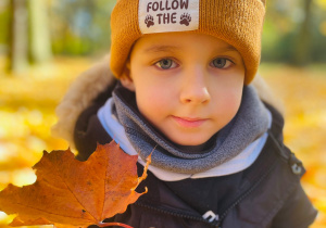 Jesień + przedszkolaki = sesja fotograficzna w gr. XI :)