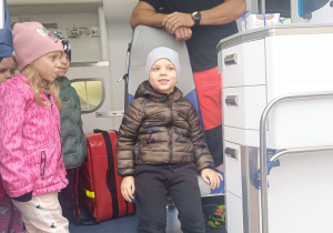 Pierwsza pomoc, czyli wizyta ratownika medycznego w przedszkolu - gr. XI i XII