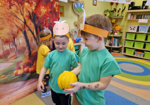 Pomarańczowy zawrót głowy- Dzień Dyni w grupie X.