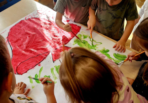 „Grzybowa przygoda” w grupie I