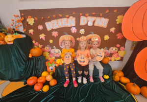 Zajęcia koleżeńskie "Na dyniowej grządce" w grupie II i VII