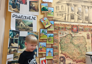 „Mała i duża Ojczyzna”- projekt edukacyjny i zajęcia w przedszkolnym Mini Muzeum „Na szlaku historii”- gr. II