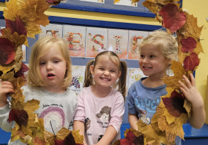 Projekt „Sensoryczna jesień” w grupie I maluszków