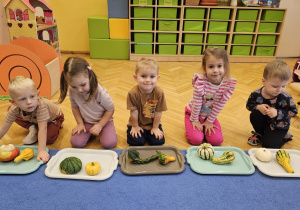 Projekt „Sensoryczna jesień” w grupie I maluszków