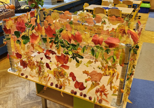 Projekt „Sensoryczna jesień” w grupie I maluszków