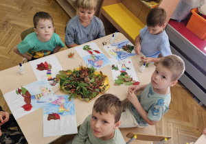 Projekt „Jesienne tajemnice przyrody” w gr. IV