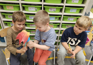 Projekt „Jesienne tajemnice przyrody” w gr. IV