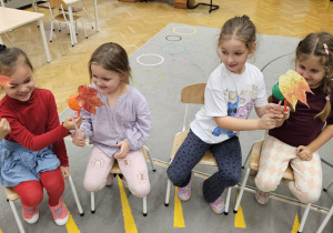 Projekt „Jesienne tajemnice przyrody” w gr. IV