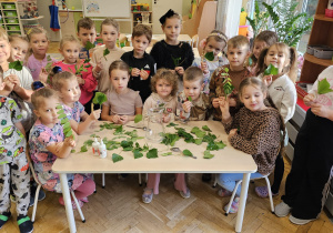 Projekt „Jesienne tajemnice przyrody” w gr. IV