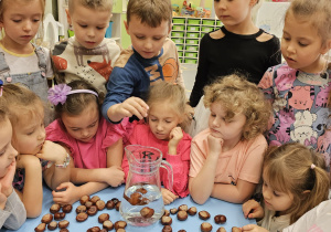 Projekt „Jesienne tajemnice przyrody” w gr. IV