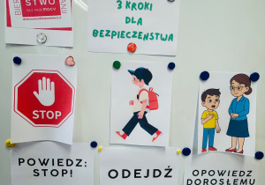 3 kroki dla bezpieczeństwa- akcja DZIECIŃSTWO BEZ PRZEMOCY w gr. XI