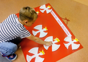 Patriotyzm na dziecięcą miarę – realizacja projektu „Polska to moja ojczyzna” w grupie X.