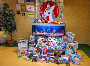 Podsumowanie akcji charytatywnej pt. "Dzień Pluszowego Misia dla łódzkich szpitali dziecięcych"