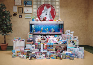 akcja charytatywna pt. "Dzień Pluszowego Misia dla łódzkich szpitali dziecięcych"