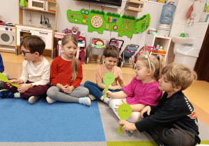 „Jesteśmy bezpieczni i szczęśliwi w domu i w przedszkolu” – zajęcia w grupie XII