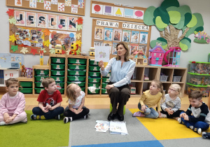 „Jesteśmy bezpieczni i szczęśliwi w domu i w przedszkolu” – zajęcia w grupie XII