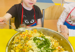 "Smaki jesieni" - projekt edukacyjny w gr. XI