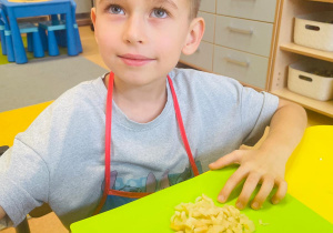 "Smaki jesieni" - projekt edukacyjny w gr. XI