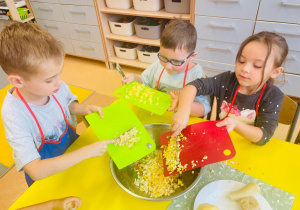"Smaki jesieni" - projekt edukacyjny w gr. XI