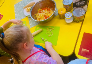 "Smaki jesieni" - projekt edukacyjny w gr. XI