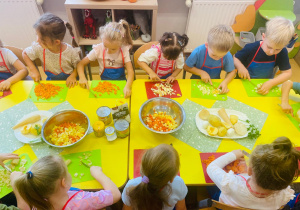 "Smaki jesieni" - projekt edukacyjny w gr. XI