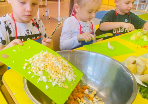 "Smaki jesieni" - projekt edukacyjny w gr. XI