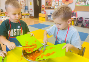 "Smaki jesieni" - projekt edukacyjny w gr. XI