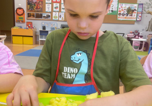 "Smaki jesieni" - projekt edukacyjny w gr. XI