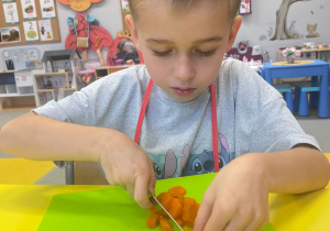 "Smaki jesieni" - projekt edukacyjny w gr. XI