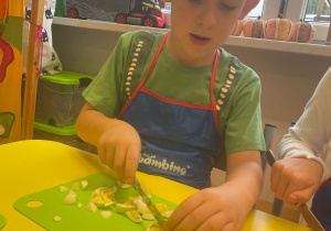 "Smaki jesieni" - projekt edukacyjny w gr. XI