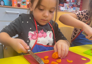 "Smaki jesieni" - projekt edukacyjny w gr. XI