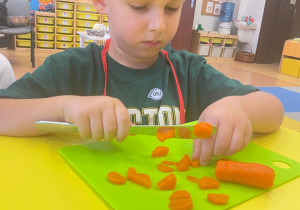 "Smaki jesieni" - projekt edukacyjny w gr. XI