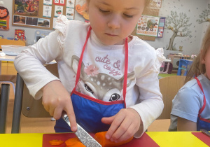 "Smaki jesieni" - projekt edukacyjny w gr. XI