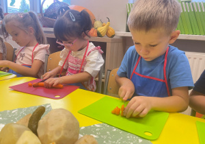 "Smaki jesieni" - projekt edukacyjny w gr. XI