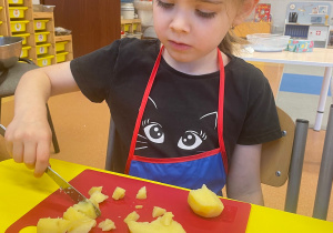 "Smaki jesieni" - projekt edukacyjny w gr. XI