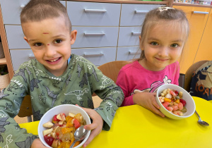 "Smaki jesieni" - projekt edukacyjny w gr. XI