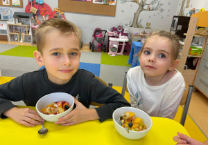 "Smaki jesieni" - projekt edukacyjny w gr. XI