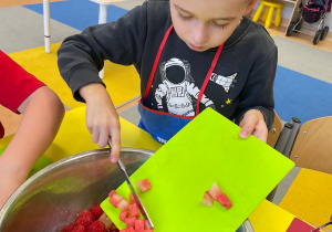 "Smaki jesieni" - projekt edukacyjny w gr. XI