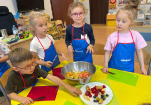 "Smaki jesieni" - projekt edukacyjny w gr. XI