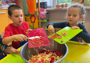 "Smaki jesieni" - projekt edukacyjny w gr. XI