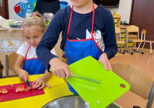 "Smaki jesieni" - projekt edukacyjny w gr. XI