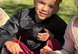 "Jesienna paleta barw"- projekt edukacyjny w grupie VI