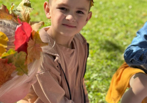 "Jesienna paleta barw"- projekt edukacyjny w grupie VI