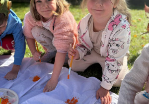 "Jesienna paleta barw"- projekt edukacyjny w grupie VI