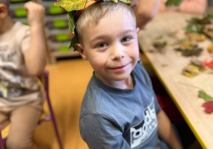 "Jesienna paleta barw"- projekt edukacyjny w grupie VI