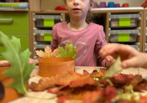 "Jesienna paleta barw"- projekt edukacyjny w grupie VI