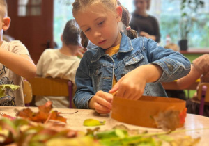 "Jesienna paleta barw"- projekt edukacyjny w grupie VI