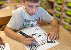 "Jesienna paleta barw"- projekt edukacyjny w grupie VI